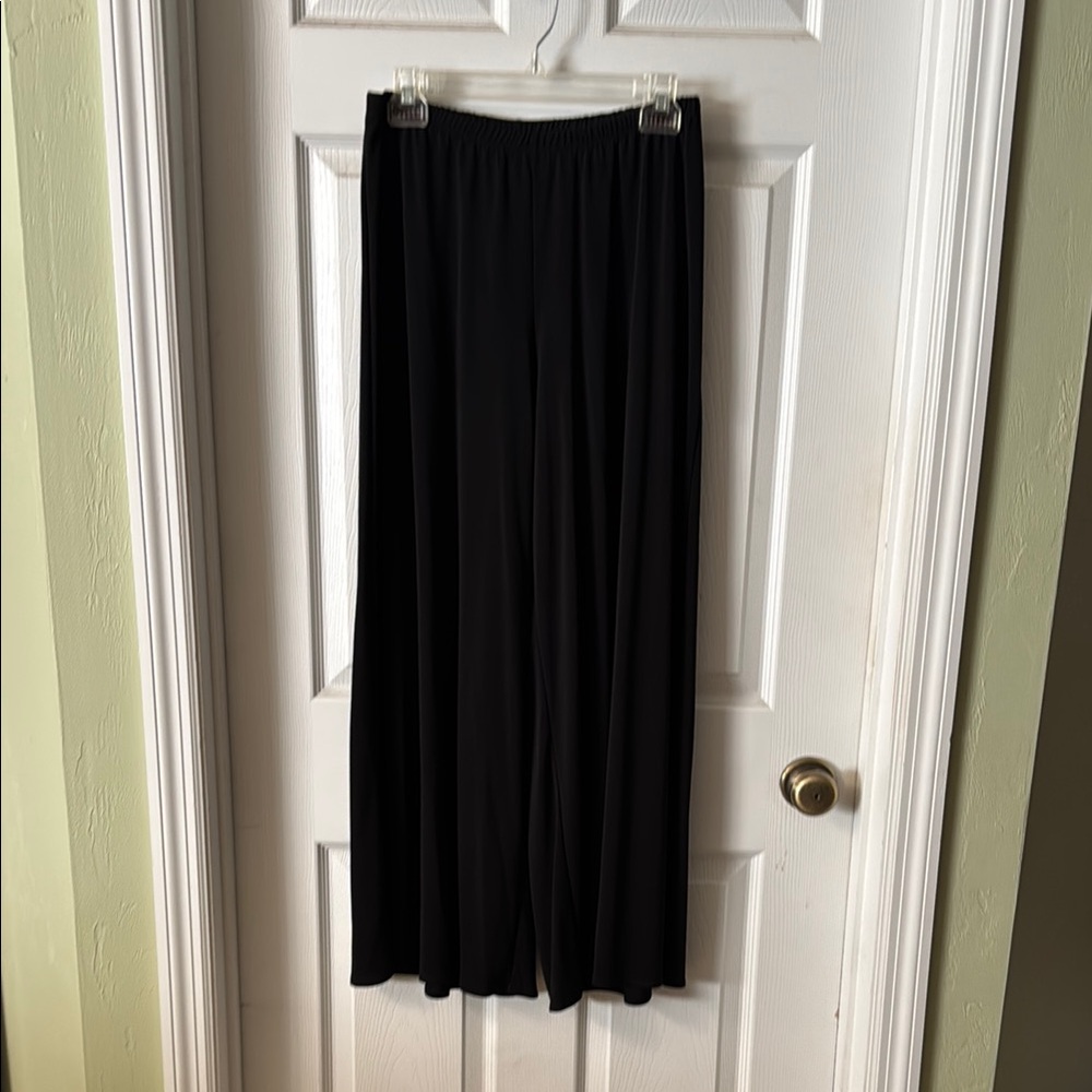 Elegant Black Women's Wide Leg pants